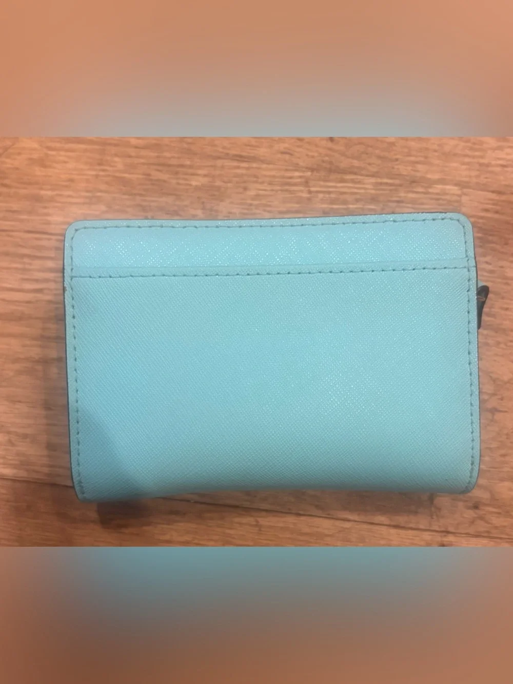 Kate Spade Light Teal Saffiano Wallet